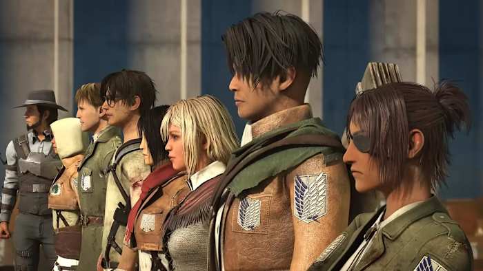 Attack on Titan characters in Dead by Daylight